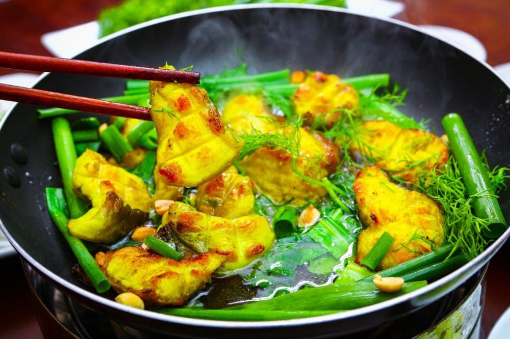 Cha Ca La Vong (Grilled Minced Fish) 2 chaca1