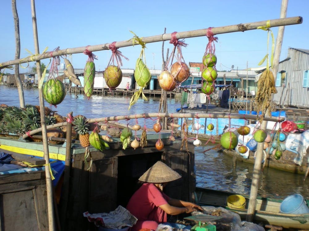 Get To Know Cai Rang Floating Market 2 cho noi 2