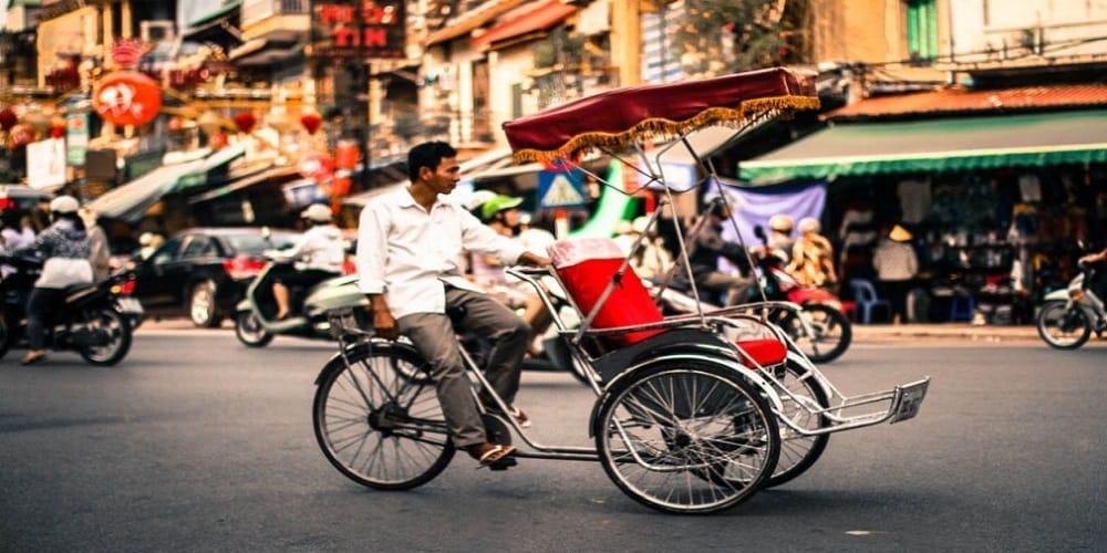 Luxury 14 Days VietNam Immersion Trip 5 hanoi cyclo tour