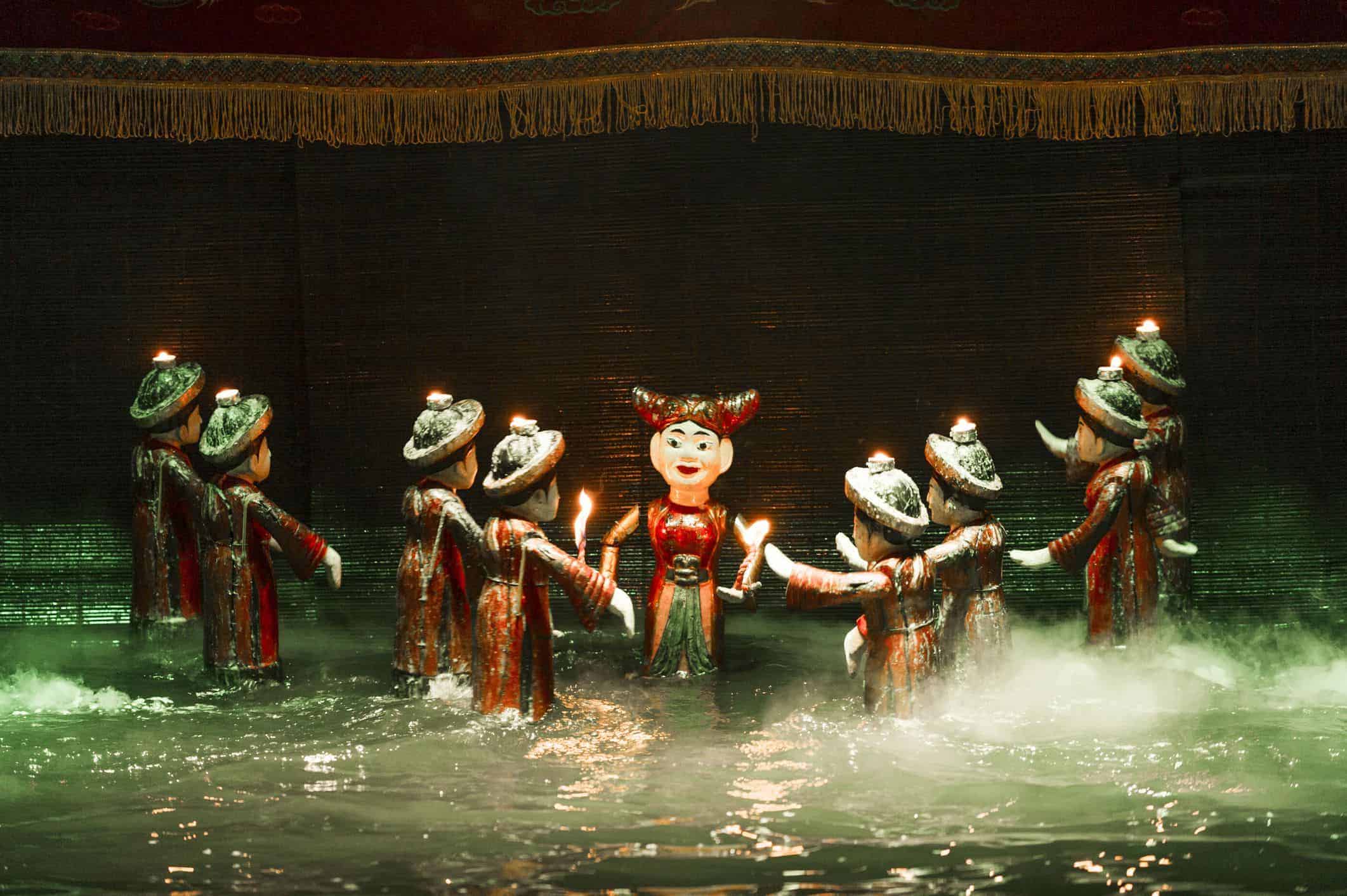 Thang long water puppet theatre