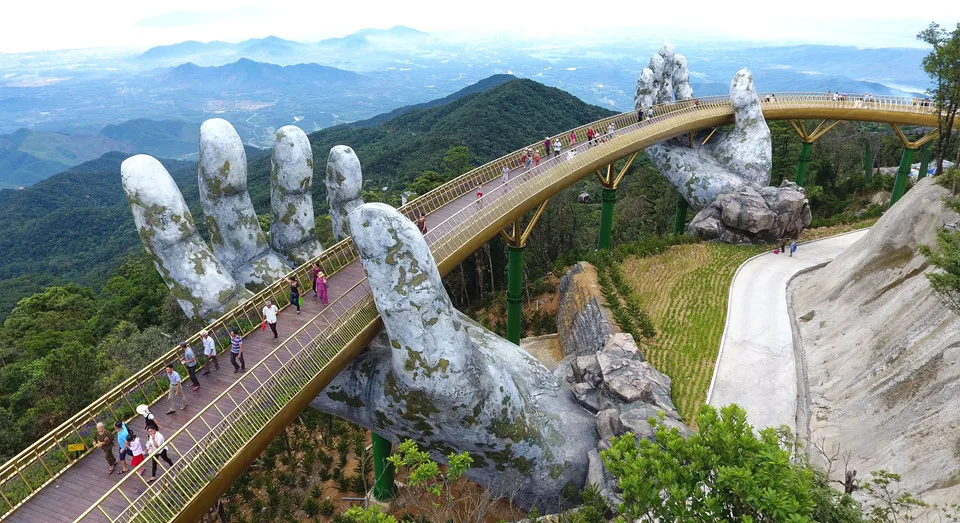 6D5N Cultural Immersion Trip in Da Nang - Bana Hills - Vietnam 6 golden bridge ba na hills vietnam 1 1